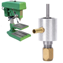 Wolframstahl Bohrfutter Adapter 6mm Achse für Bohrlöcher