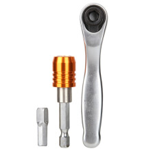 Mini Ratchet Wrench Kit with 34-Piece Screwdriver Bit & Socket Set, Multi-Size