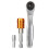 Mini Ratchet Wrench Kit with 34-Piece Screwdriver Bit & Socket Set, Multi-Size 1
