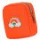 Unique Cosmetic Pouches Nylon Storage Organizer-orange rainbow 1