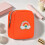 Unique Cosmetic Pouches Nylon Storage Organizer-orange rainbow 6