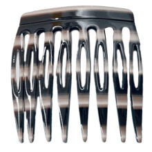1PC Hair Side Combs French Style DesignS-black and white stri