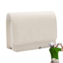 Golf Rangefinder Case Waterproof Range Finder Carry Case With Belt White Golf Storage Bag For Pouch Waist Bags