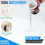 (Cot Bed) Waterproof Terry Mattress Protector 30cm Extra Deep Fitted Bed Sheet Cover Non Noisy 5