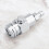 TR21-4 CO2 Tank Adapter with 3K Burst Disk, Brass Nickel-Plated 1