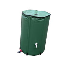 Foldable Rain Barrel Rainwater Collection System, High-Performance for Garden Irrigation and Plant Watering, Collapsible