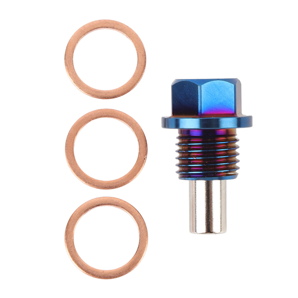 Magnetic Oil Drain Plug M14 X 1.5 Ti Alloy Engine 8320539313399
