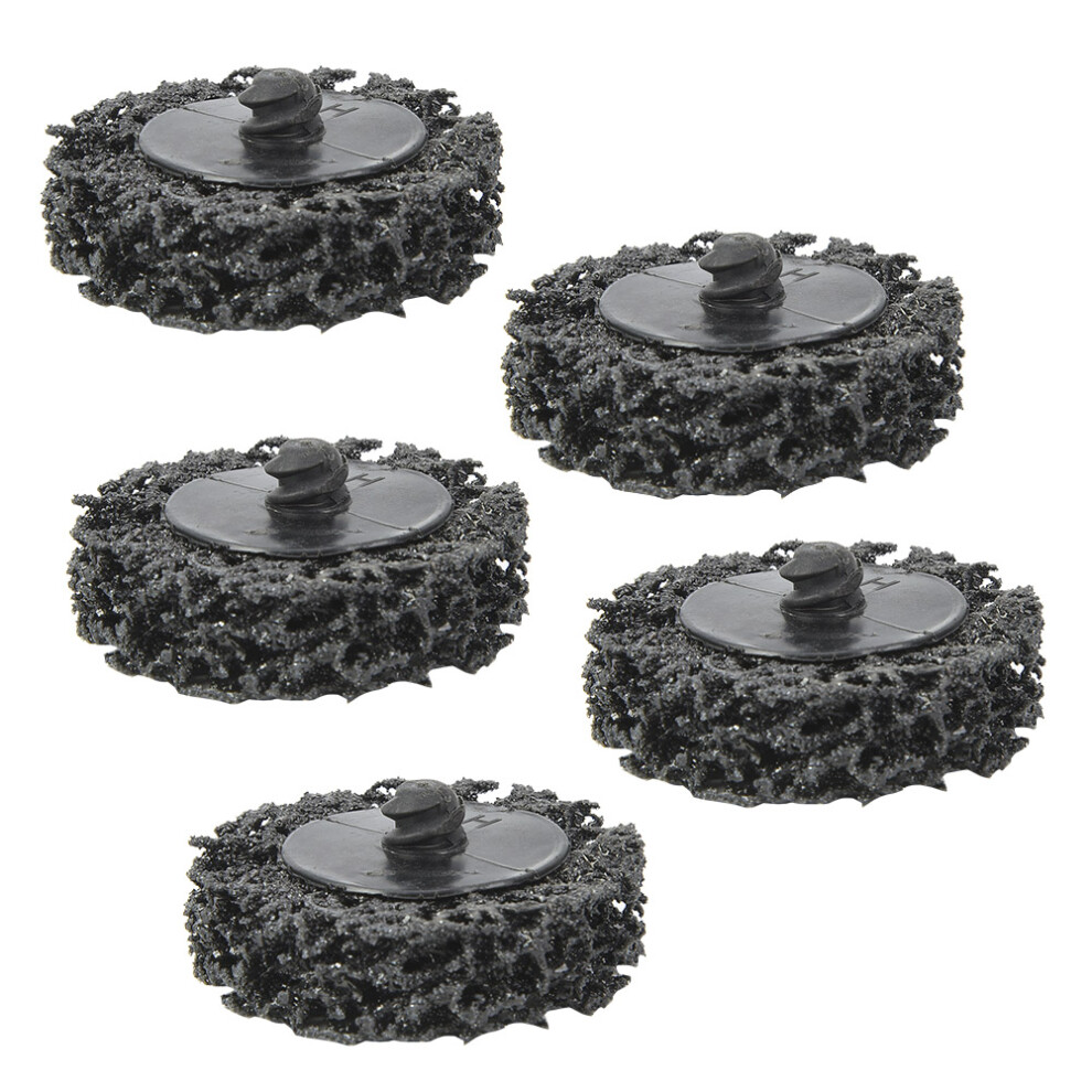 5pcs 2inch 50mm Poly Strip Disc Roll Lock Grinding
