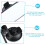 Car Rear View Mirror Interior Large Field View Wide Angle Design Enhanced Visibility Durable Construction Universal Fit 5