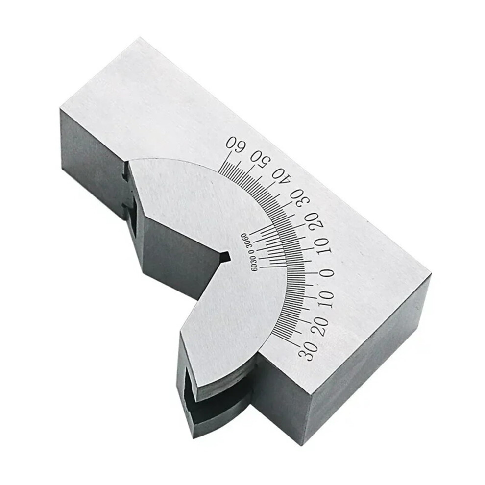 AP25 Precision Gauge Adjustable 0-60 Degree V-Block Milling Setup Angle Plate Gauge Model AP25-image-OPC-PKGNCGJ-NEW