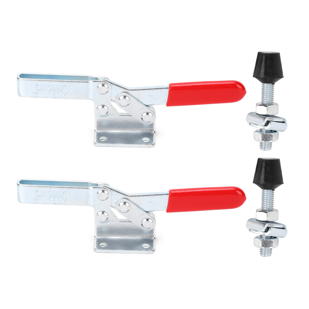 2Pcs Toggle Clamp Anti Rust Alloy Steel Quick