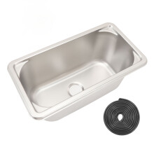 11.8 X 5.9 X 5.9in 304 Stainless Steel Sink with