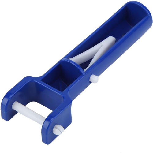 Swimming Pool Handle Replacement V-Shape Design ABS Material Blue 5.7 X 2.0 Inch 1