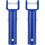 Swimming Pool Handle Replacement V-Shape Design ABS Material Blue 5.7 X 2.0 Inch 5