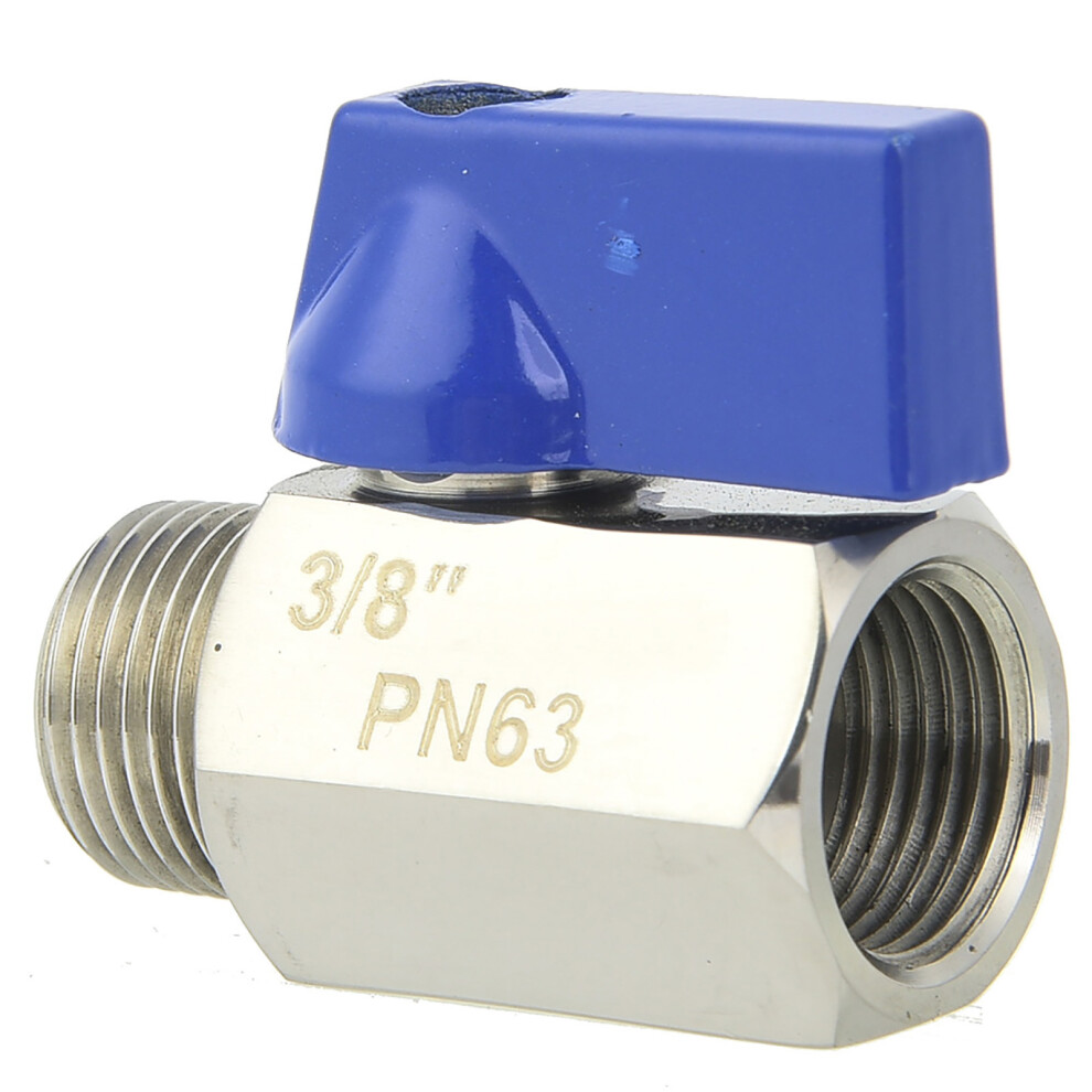 Stainless Steel BSPP Male Female 2 Way Shut off