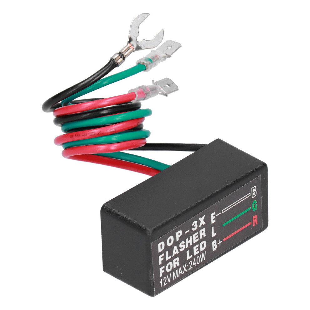 Flash Relay DOP‑3X 12VDC 20A Universal LED Turn