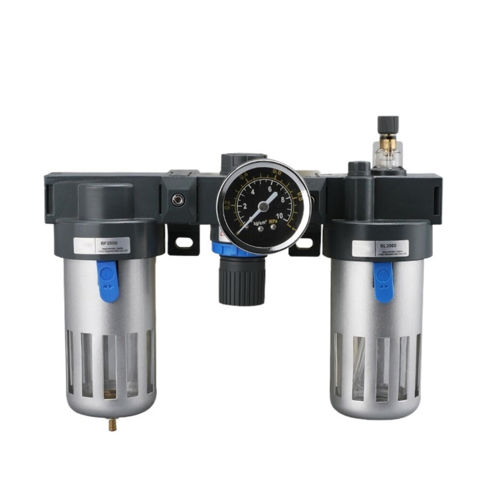 Bc2000 Air Source Treatment Unit Oil Water Separator And Filter Lubricator For Air Compressor Color Bc4000 No Fitting 9016109859549