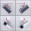 Adjustable Ceiling Wall Projector Mount Stand 360-Degree Rotation 40-60 Cm Extension Universal Compatibility Steel 3
