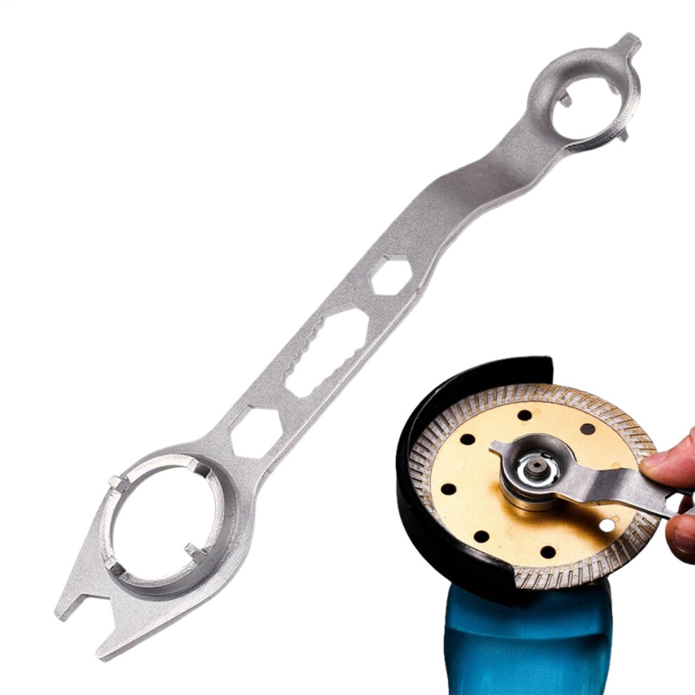 Grinding Tensioner Wrench, Alloy Adjustable Wrench For Tightening Screws, Four Claw Repair Tool Attachments 9084446908282