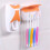 Wall Mounted Toothpaste Dispenser & Toothbrush Holder Set – Orange, ABS+PP 11