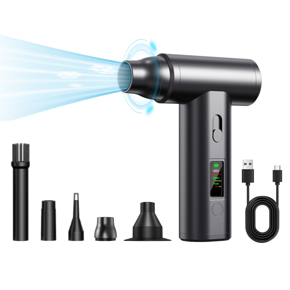 Compressed Air Duster Rechargeable Cordless Vacuum 8320539314617