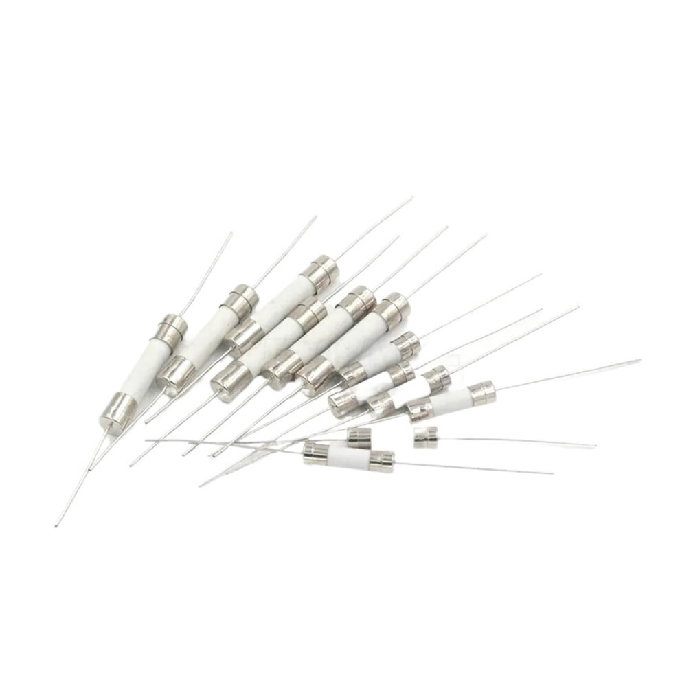 Electrical Ceramic Fuses 5X20mm Pin Type, 0.5A-30A, 250V, Ceramic Household Mains Fuse, Pack Of 10 9084446908558