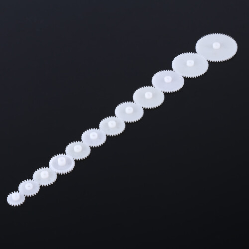 12pcs Plastic Gears Kits Motor Gear Set Assembly 1