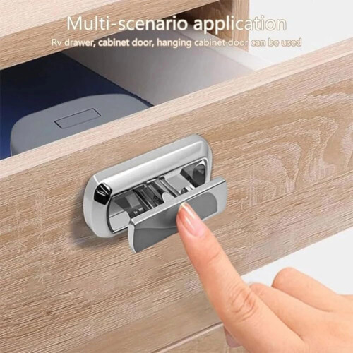 Secure Drawer Lock Mechanism For Swift Caravans Chrome Finish Replacement Solution 1