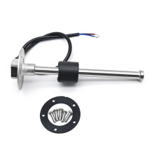Water Level Sensor 52mm Fuel/Oil Tank Gauge With 0-190 Ohm Sensor 8 Color Backlight 200mm X Gauge Car Boat Marine