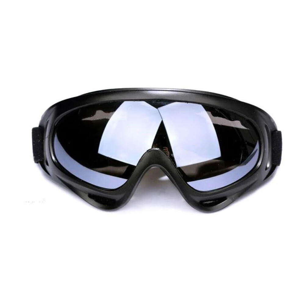 Motorbike Goggles Motocross Goggles Anti Glare Uv Protection Windproof Dustproof Ski Goggles For Riding Black 6447073685088