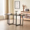 Comfy Living (Black, White) 150cm Rectangular Dining Table With 6 Chairs Various Colours 4