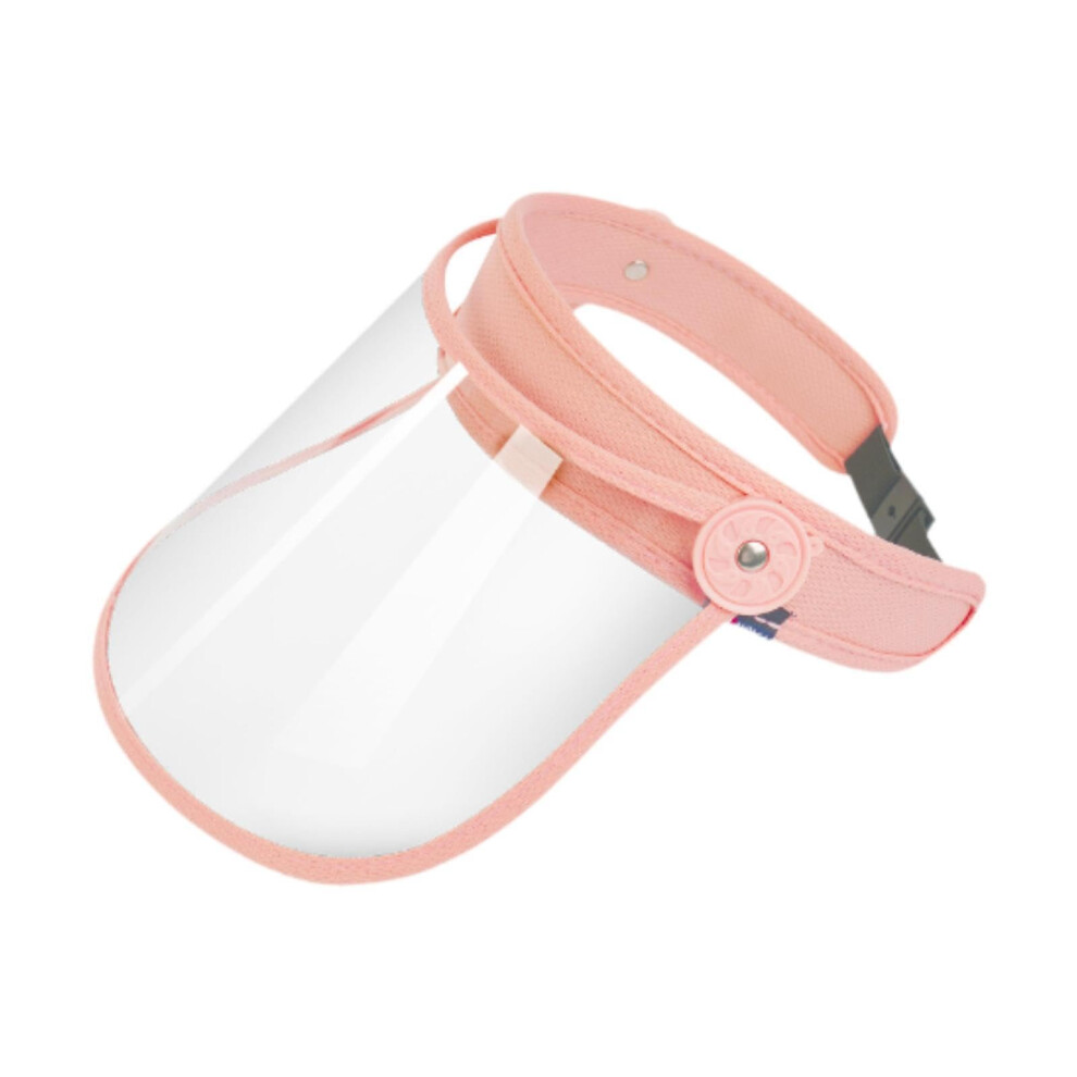 Face Shield Transparent Visor Full Face Shield Splash Guard For Working Kitchen Pink 6447073685507