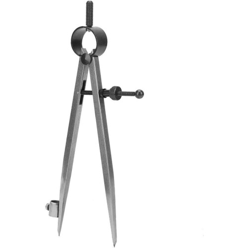 Wing Divider 150 mm, Adjustable and Lockable Spring Caliper Compass, With Pen Holder, Precision Craft Rotating Tool 1