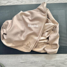 (Mocha) FARAH MADE IN EGYPT Egyptian Jersey Hijab, Soft and Stretchy, 200x80cm, Hand Washable - 7.99