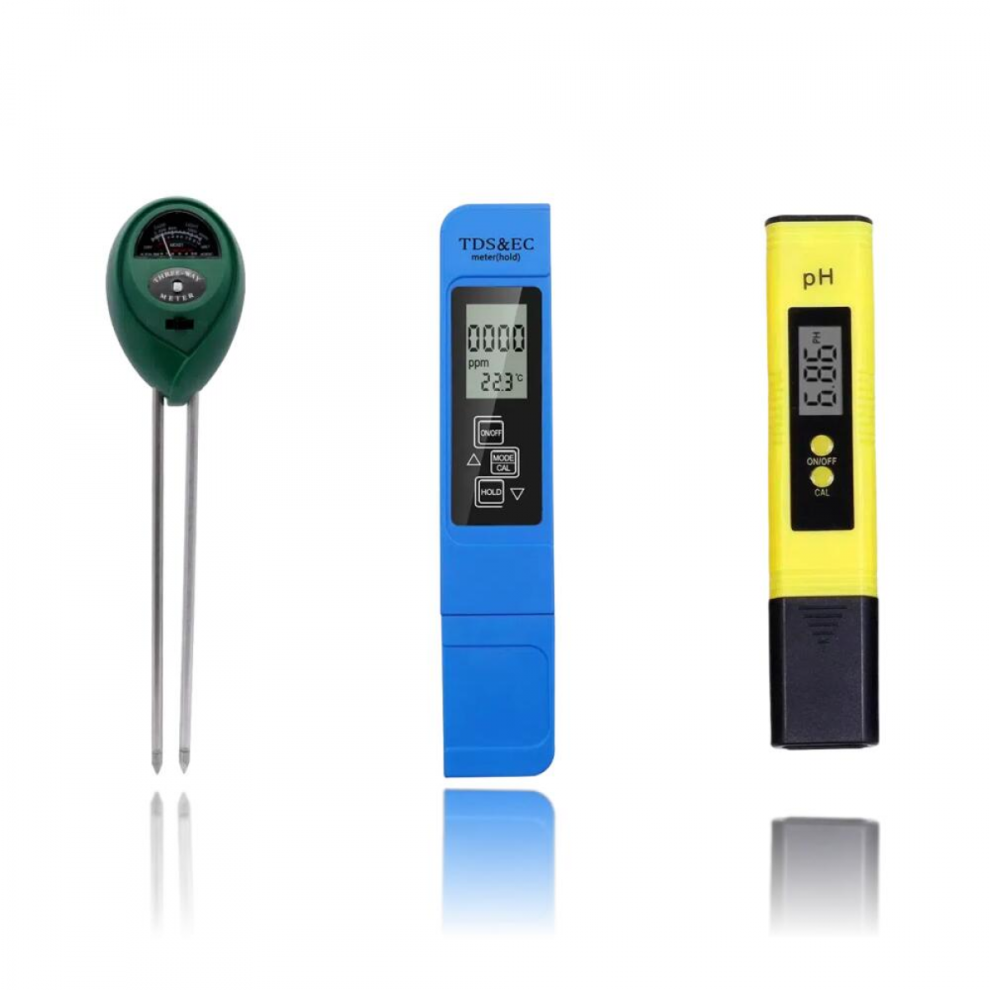 Black Friday Ph Meter Tds Ppm Meter And 3 In 1 Soil Ph Tester Ph/ Digital Kit , Garden, Lawn, Farm-image-OPC-PKGNPJ8-NEW