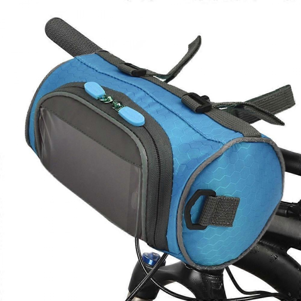 Black Friday Bike Handlebar Bag Bike Bucket Bag with Touch Screen Waterproof Bicycle Front Storage Bag Large Capa-image-OPC-PKGNQHZ-NEW