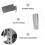 Dispositif Abdominaux Portable Gris Pour Exercices Sit-Up 8