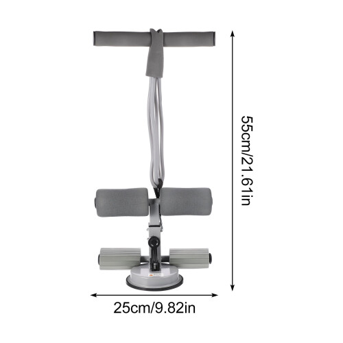 Dispositif Abdominaux Portable Gris Pour Exercices Sit-Up 1