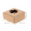 20Pièces Boîtes Kraft En Papier Durable Marron Pour Cadeaux 2