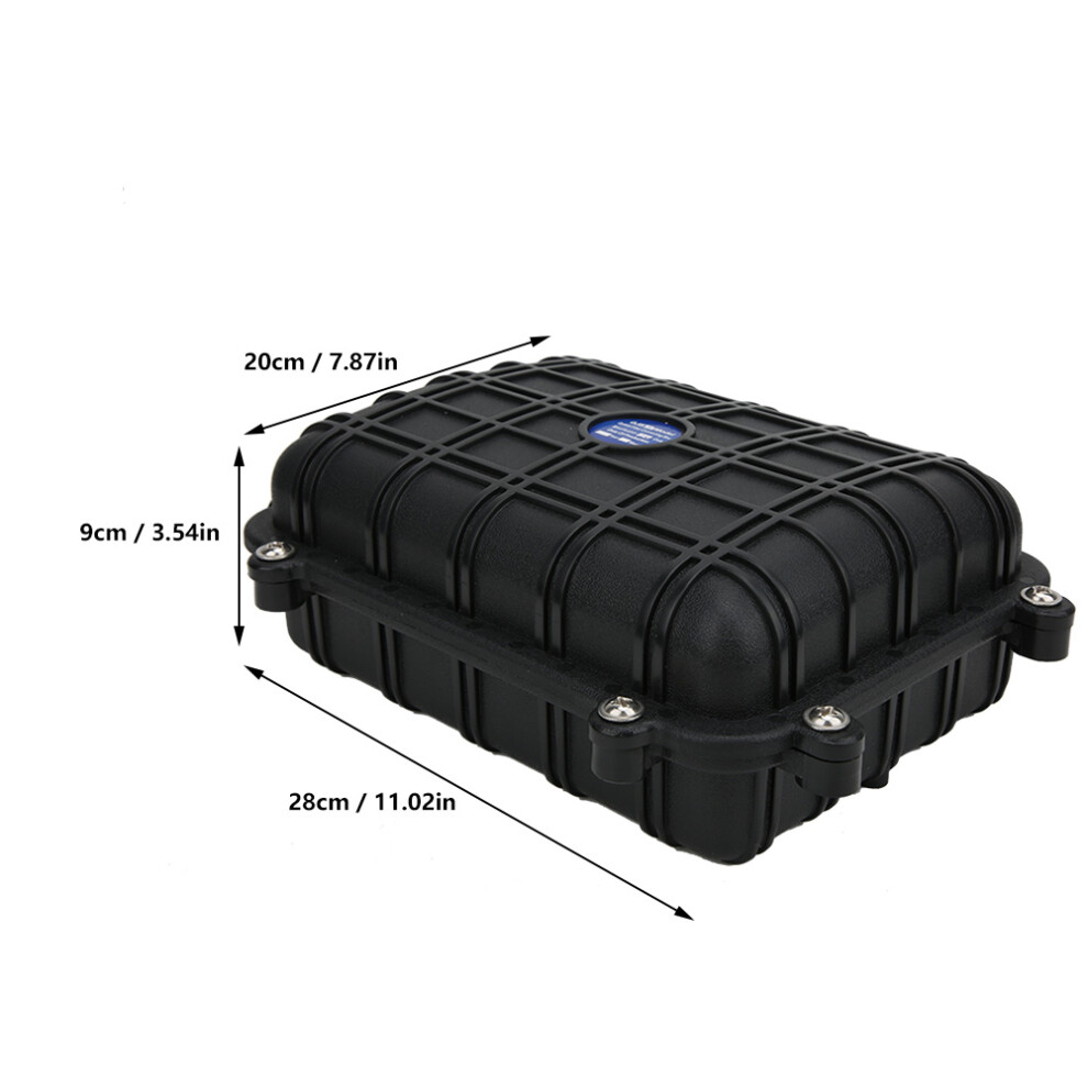 1 In 1 Out Fiber Optic Splice Enclosure Ip68 Waterproof 48 Core 9361349589337