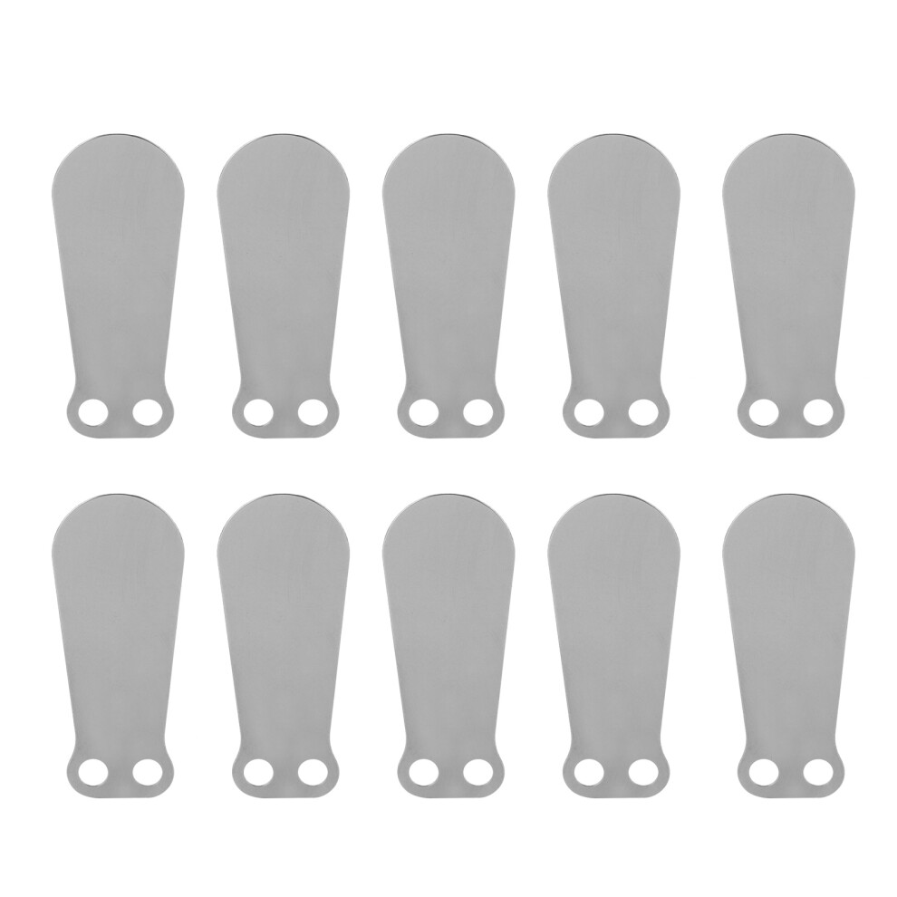 10Pcs Air Compressor Valve Plate Tongue Shape Cast