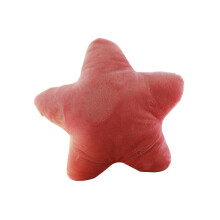 Five Pointed Star-Shape Plushes Pillow Soft Stuffed-Pink