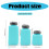 Push Top Liquid Dispenser Bottle 100-250ml Suitable-100ml Pink 3