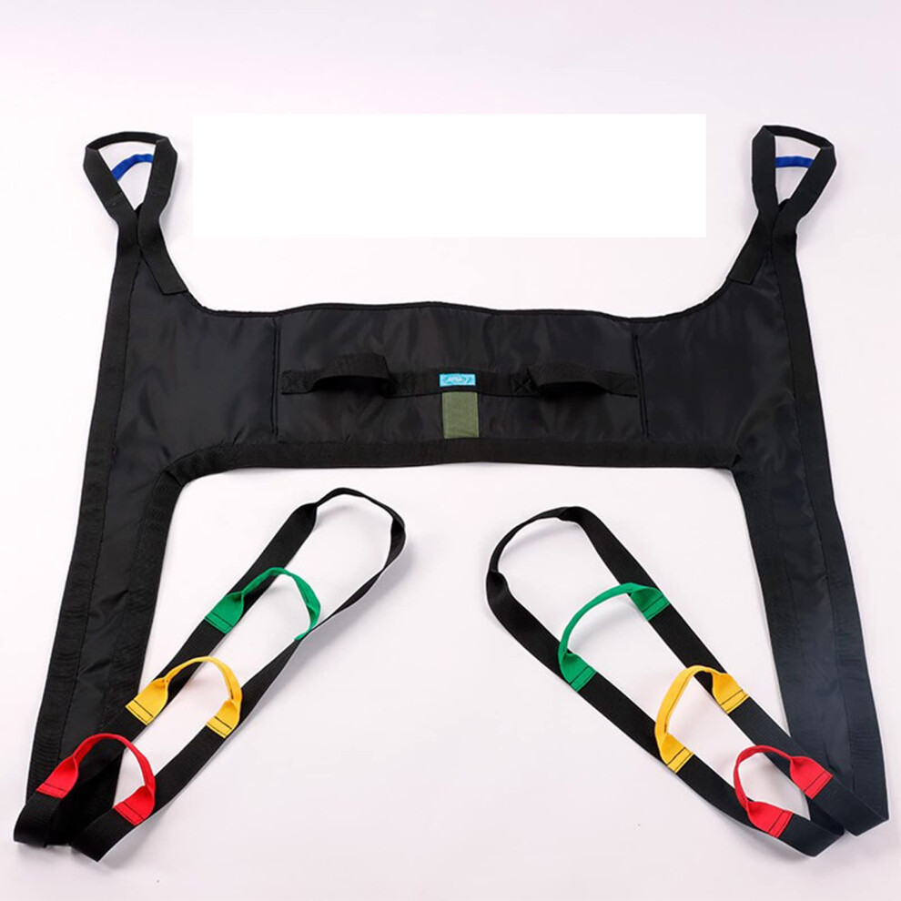 Lifting Strap for Toilet Patients Mesh Full Body Sling Toilet Loop Design for Patient Lifters Stair Slide Transfer