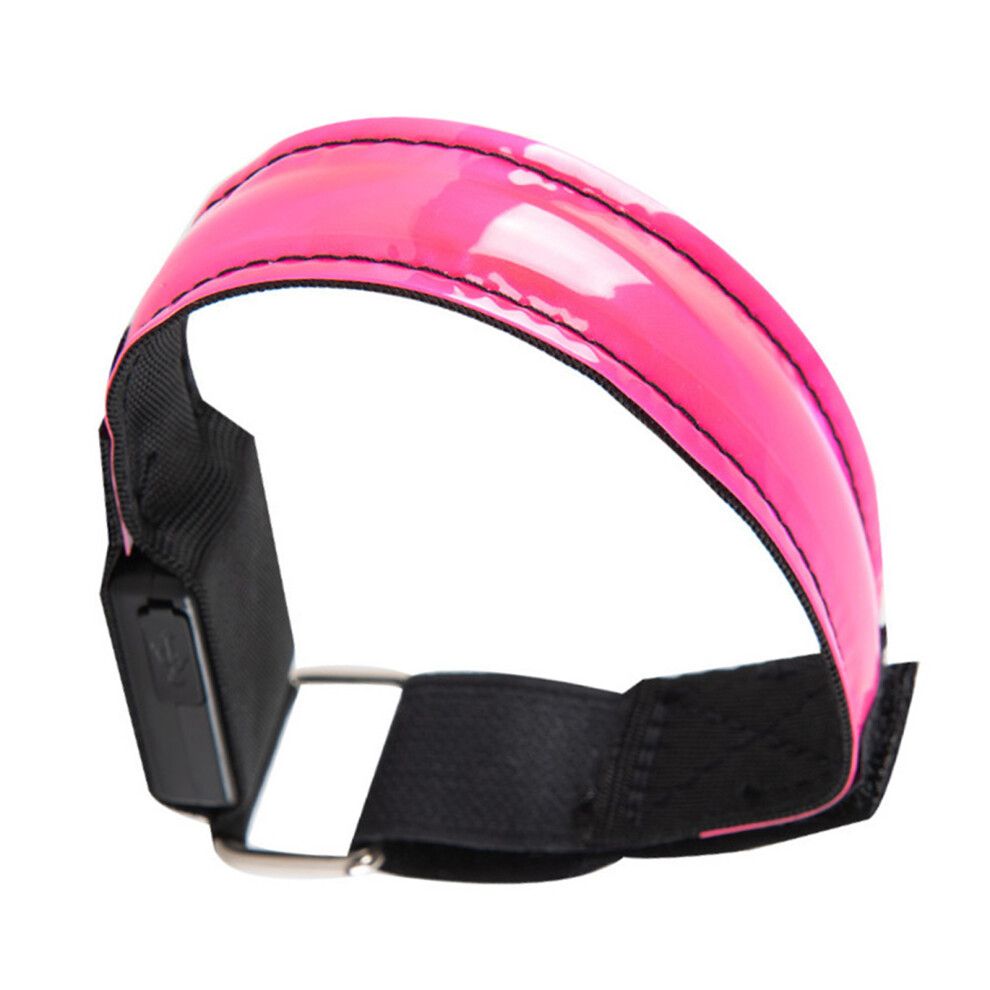 Children's Reflective Armband Unisex Sports Wear Wristband- Pink 7751000135720