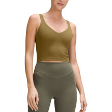 (Khaki, UK 4) lululemon Align Tank Top Womens Sports Bra