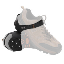 5-Zähne Eiskrallen Schuhgrifffe Spikes Eisstollen XL 43-45 Silikon