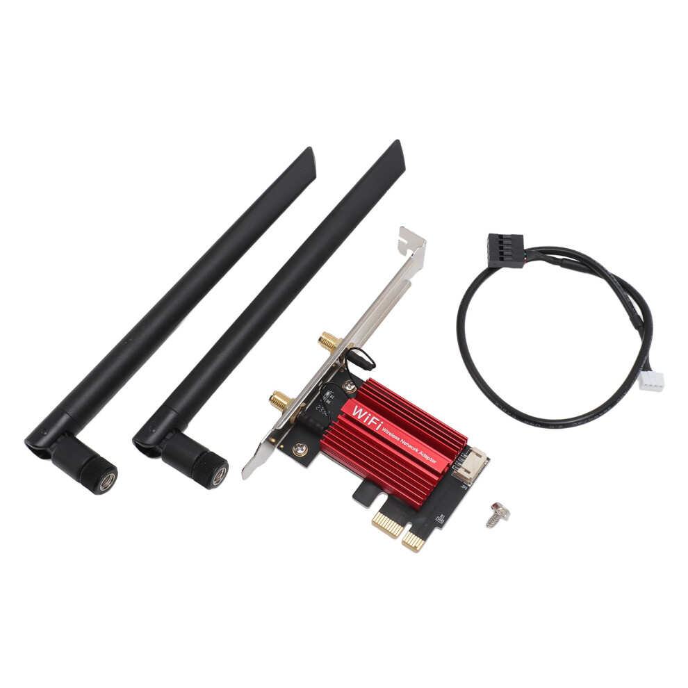 Wifi 7 Network Adapter 574Mbps/2400Mbps/5800Mbps Bt 5.4 Win 10/11 7891349590917