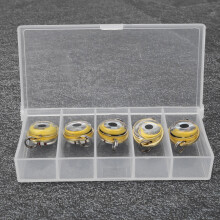 5pcs LED Underwater Fishing Light, 2.5x1.5cm, Multi-Color Bait Lure