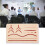 3D Surgical Suture Practice Silicone Model Wound Simulator 19.5x11.6cm 4